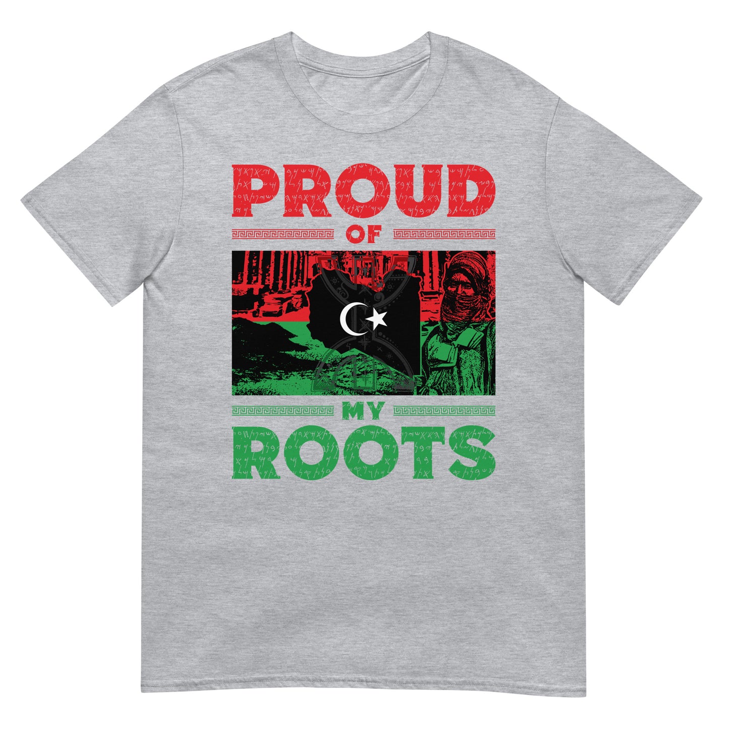 Stolz auf meine Wurzeln - Libyen Unisex T-Shirt