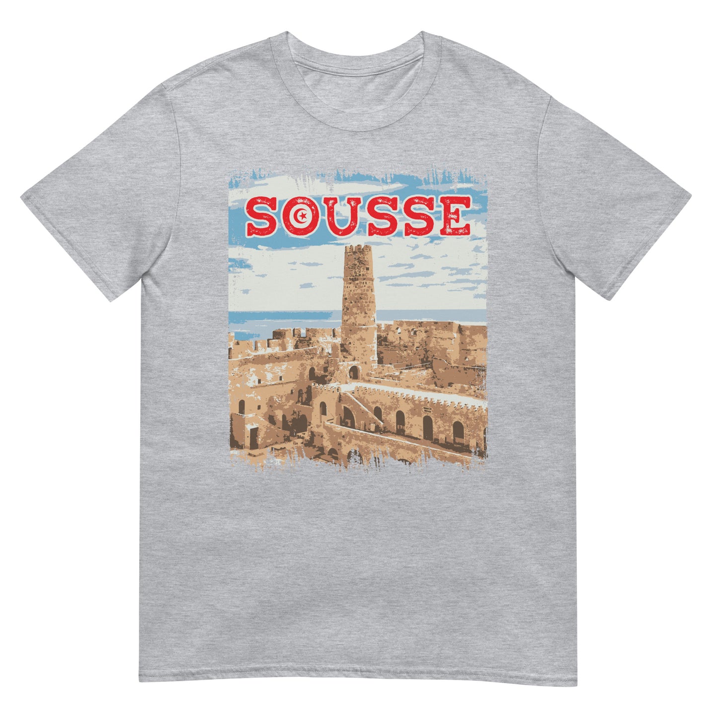 Tunesische Stadt - Sousse Ribat Unisex T-Shirt