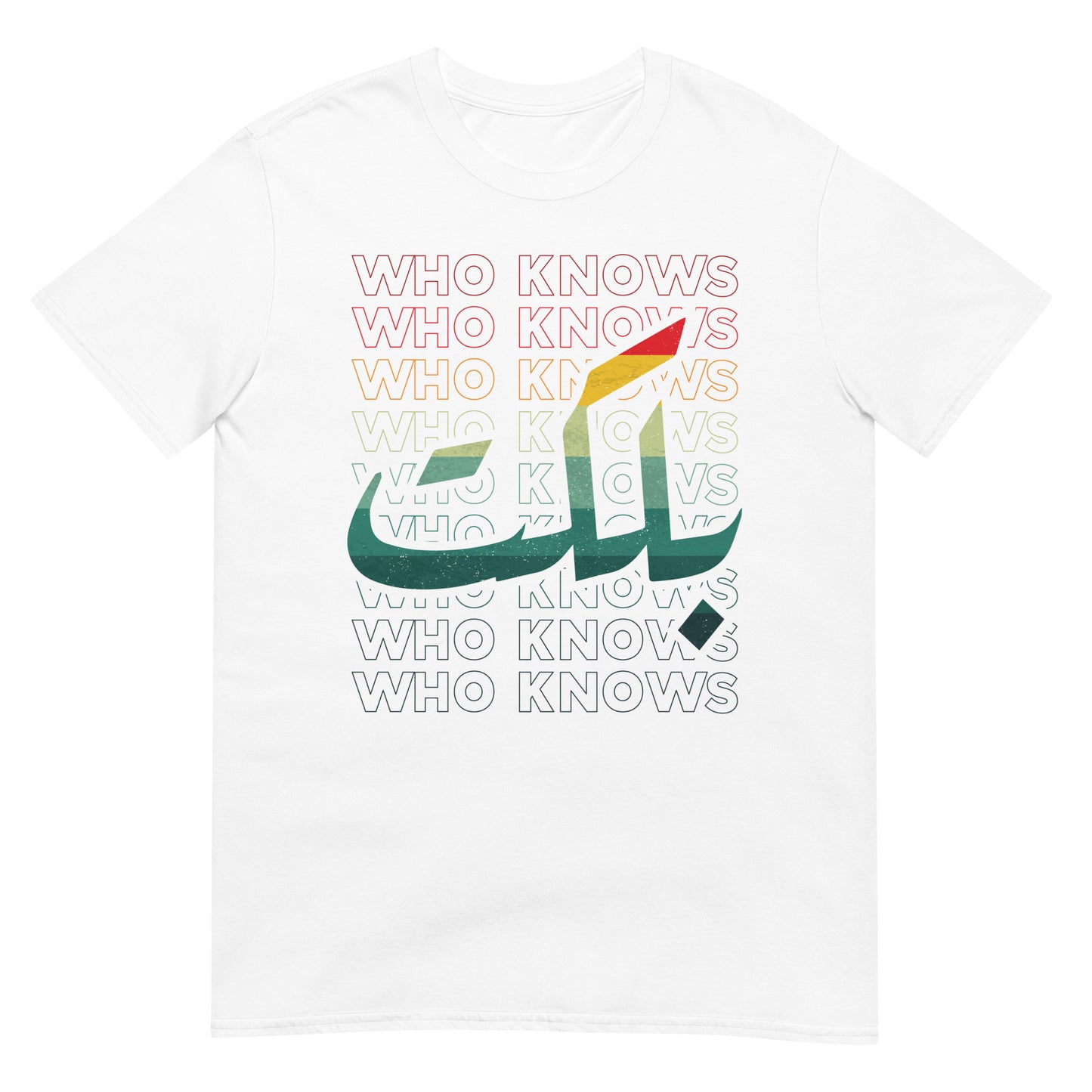 Who Knows - Balkat - Iraqi Quote V1 Unisex T-shirt