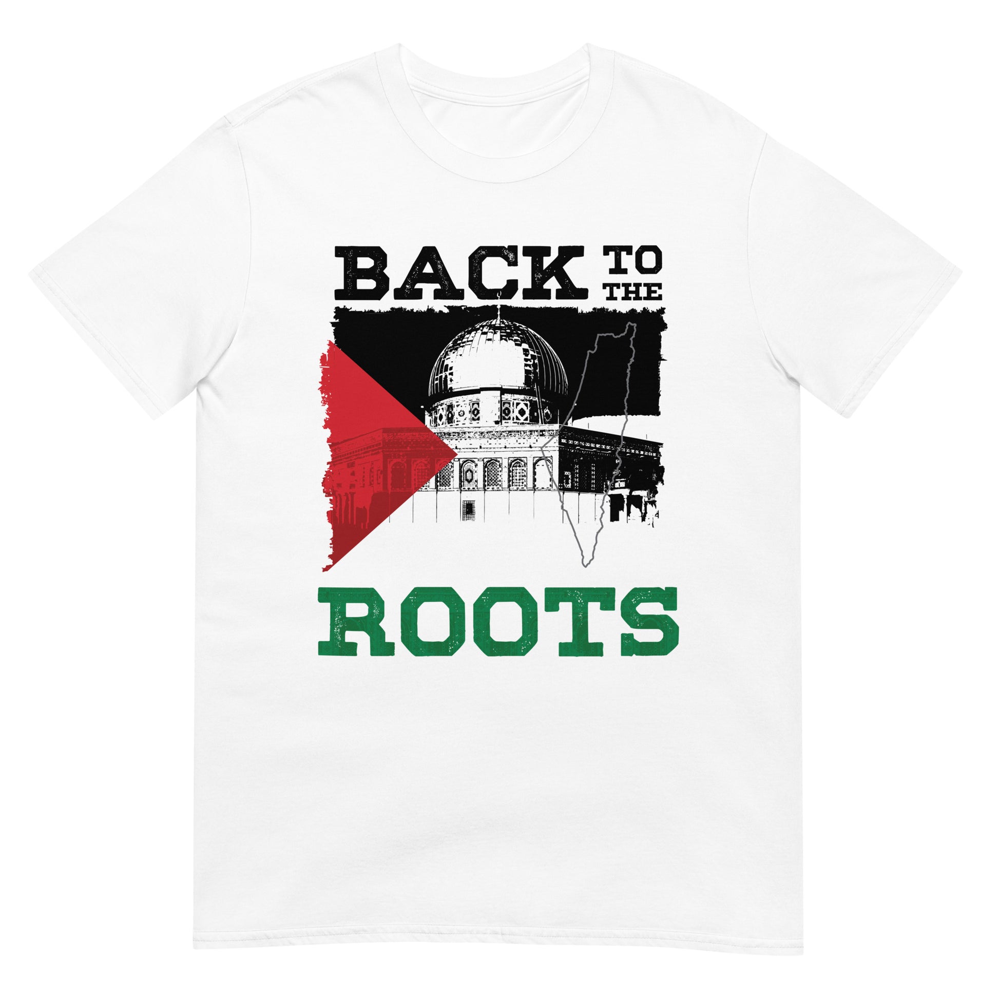 Back to the Roots - Palestine Unisex T-shirt White