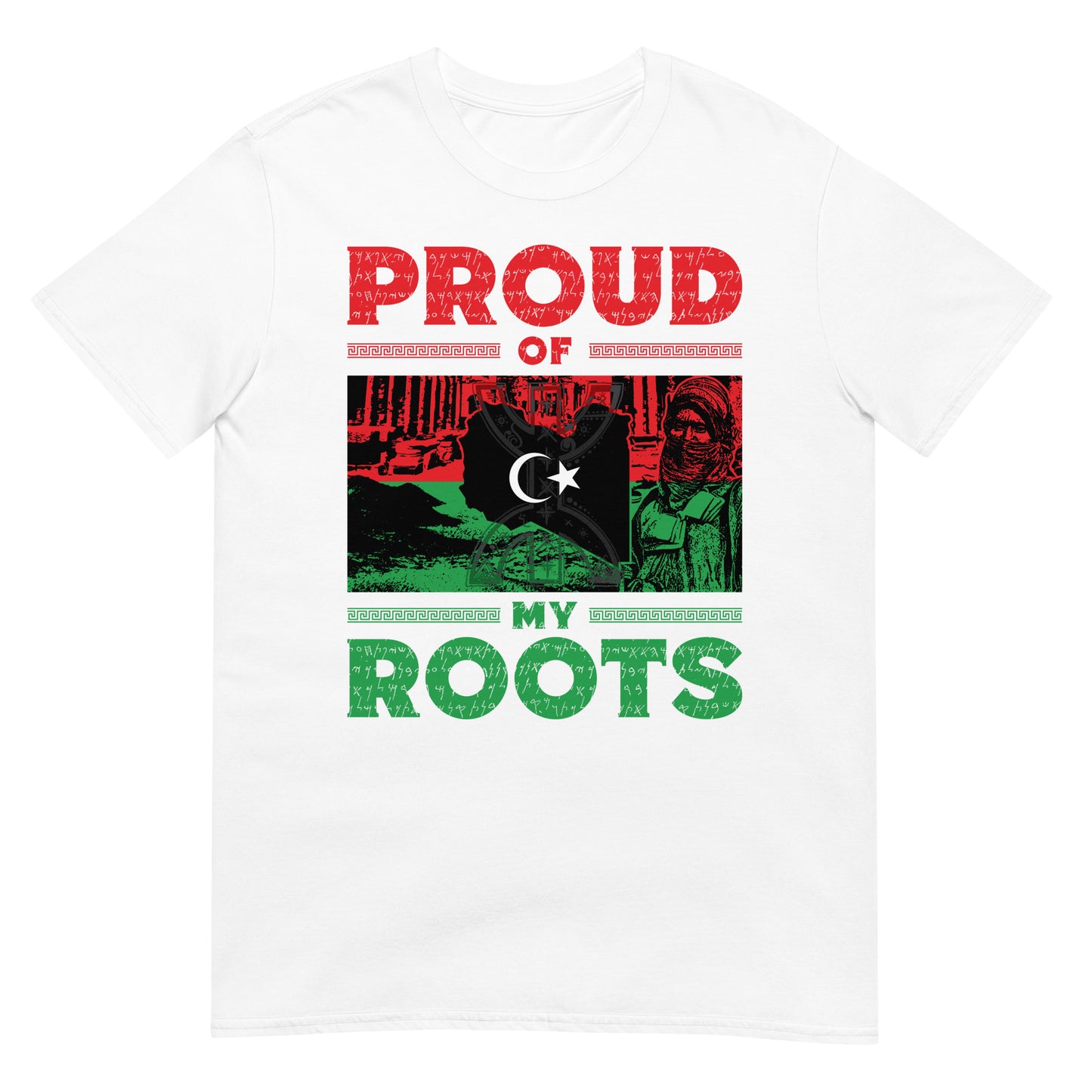 Stolz auf meine Wurzeln - Libyen Unisex T-Shirt