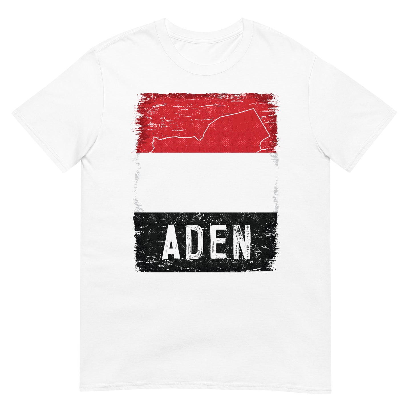 Drapeau et ville du Yémen - Aden T-shirt unisexe