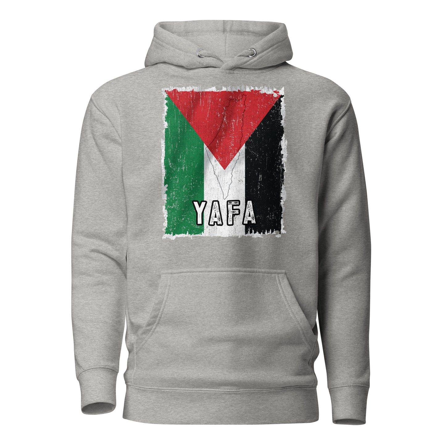 Palestine Flag & City - Yafa Unisex Hoodie