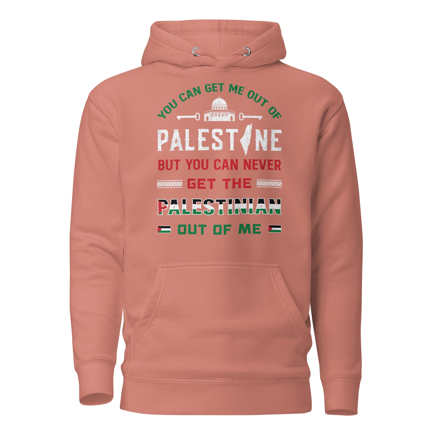 Palestinian Patriotic Quote Unisex Hoodie