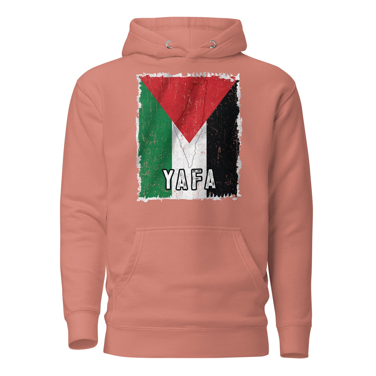 Palestine Flag & City - Yafa Unisex Hoodie