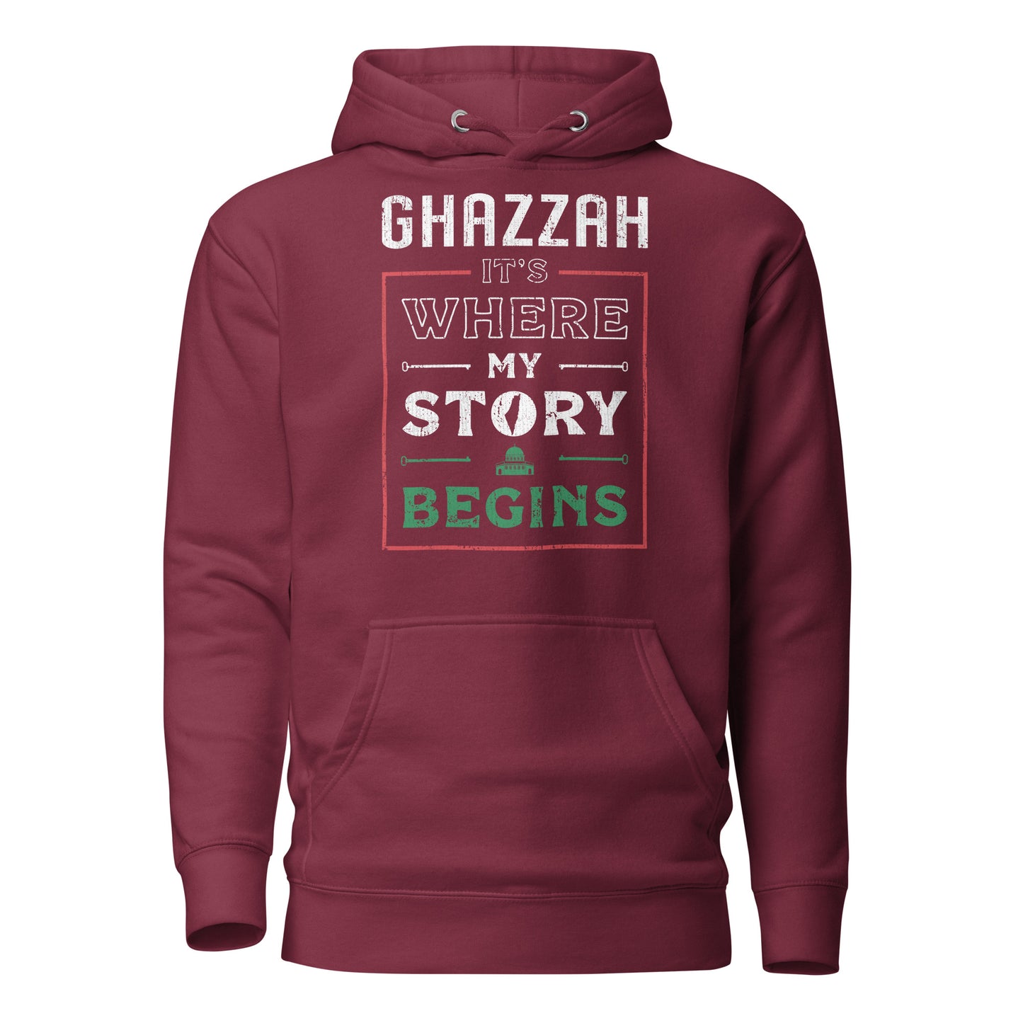 Ghazzah. Hier beginnt meine Geschichte - Unisex Hoodie