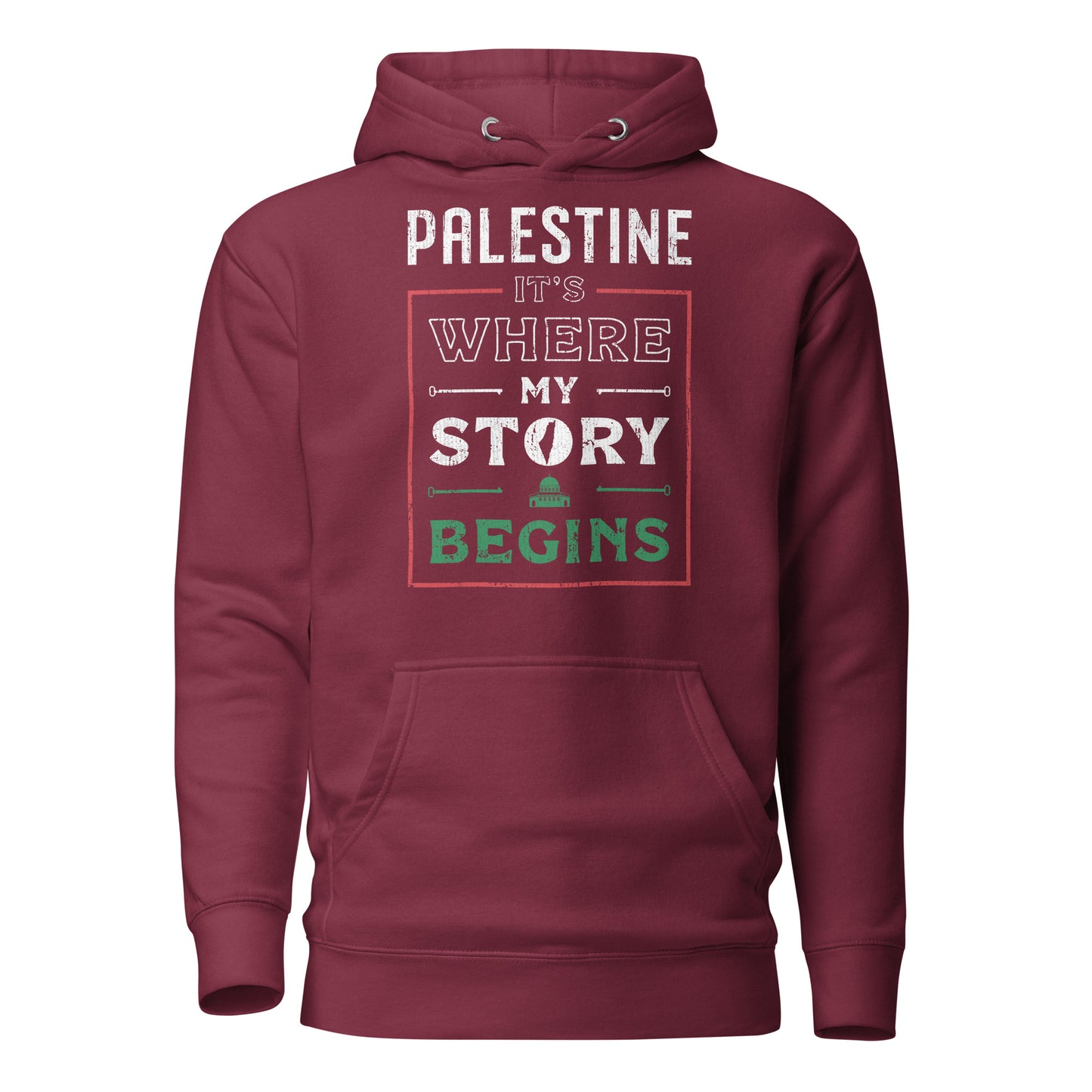 Palestine. It's Where My Story Begins - Unisex Hoodie