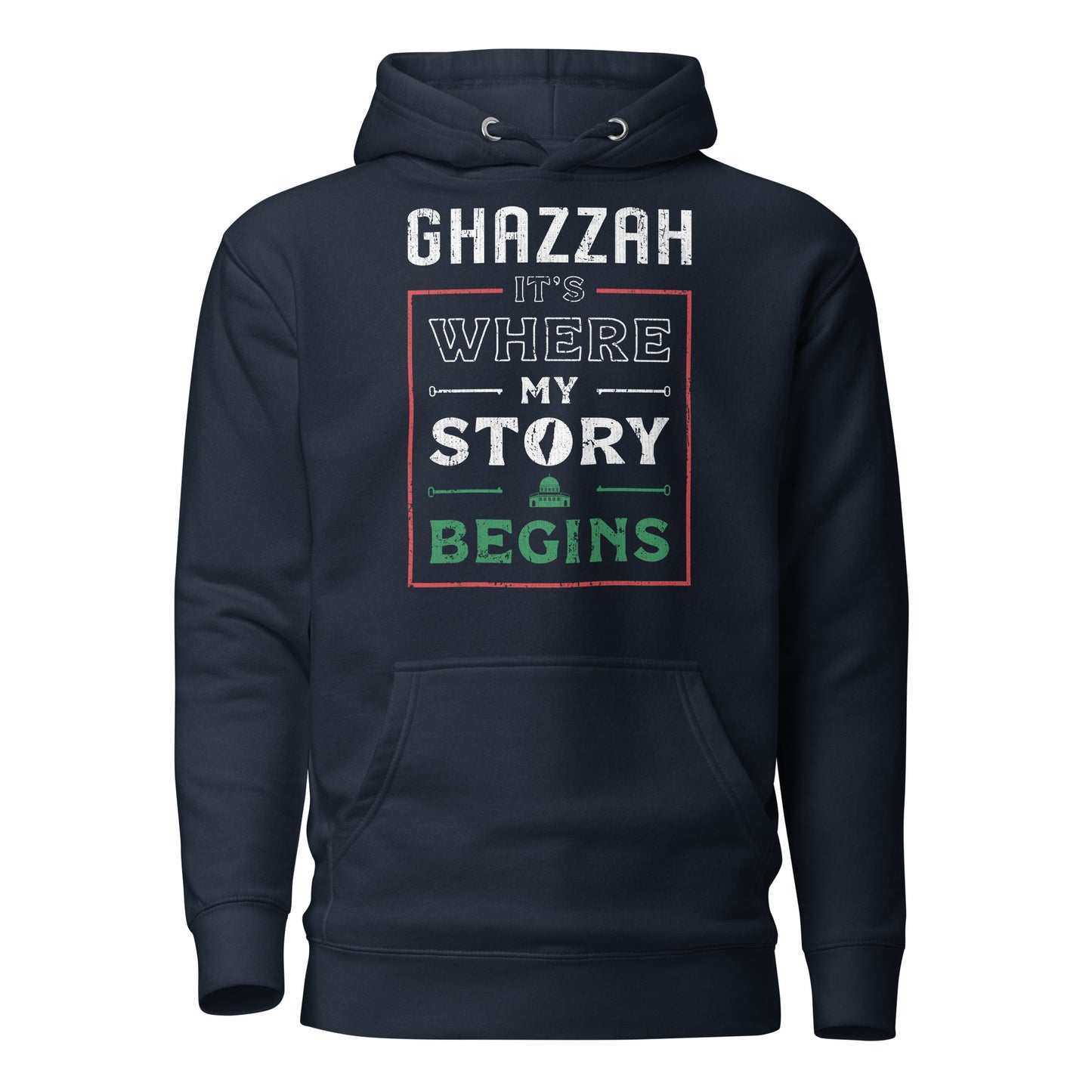 Ghazzah. Hier beginnt meine Geschichte - Unisex Hoodie