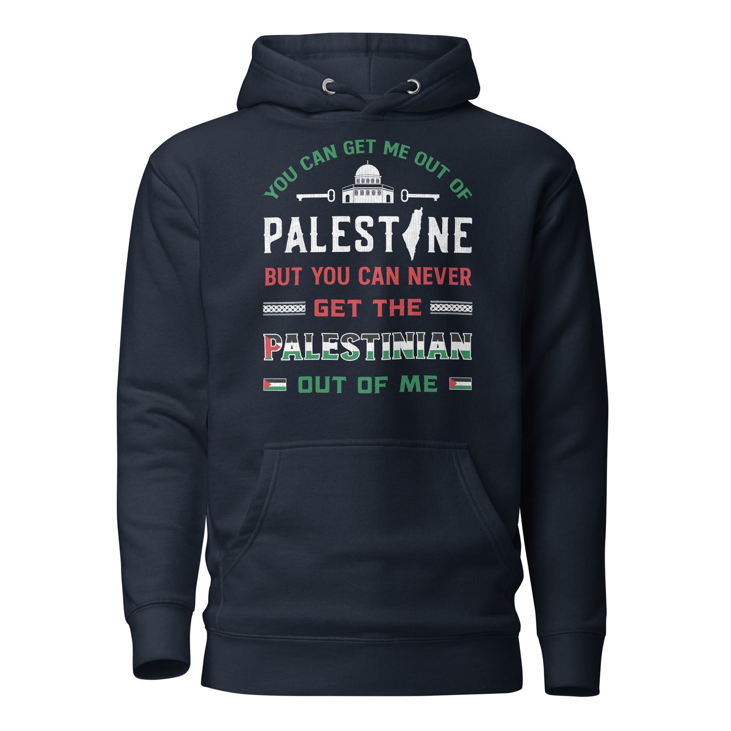 Palestinian Patriotic Quote Unisex Hoodie