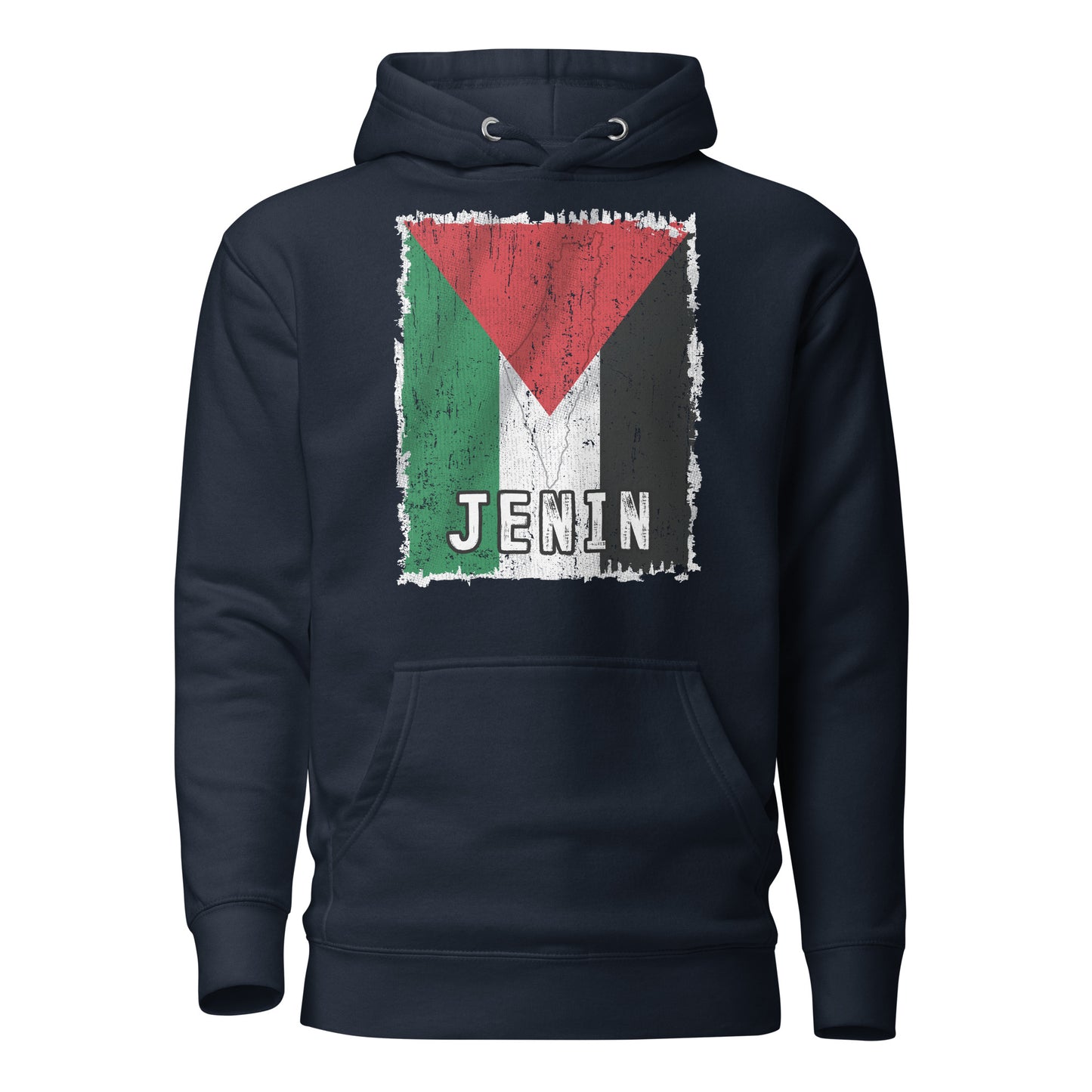 Palestine Flag & City - Jenin Unisex Hoodie