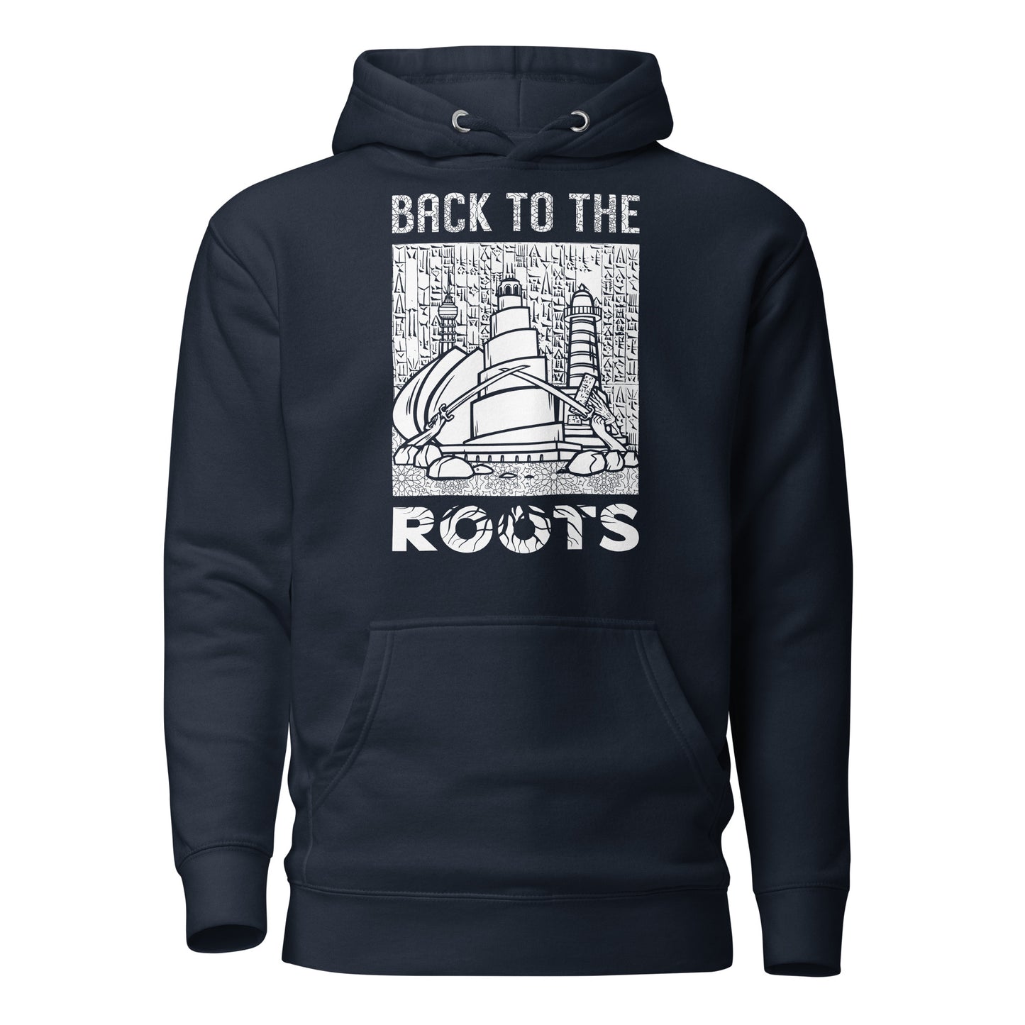 Zurück zu den Wurzeln - Irak V2d Unisex Hoodie