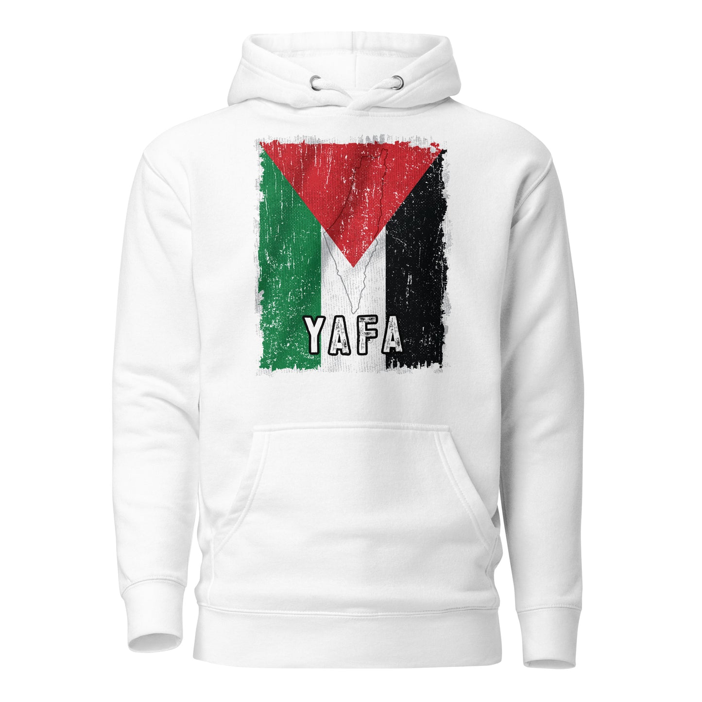 Palestine Flag & City - Yafa Unisex Hoodie